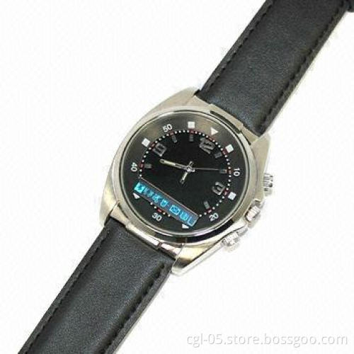 Bluetooth wristwatch with 96 x 16 pixels LED display